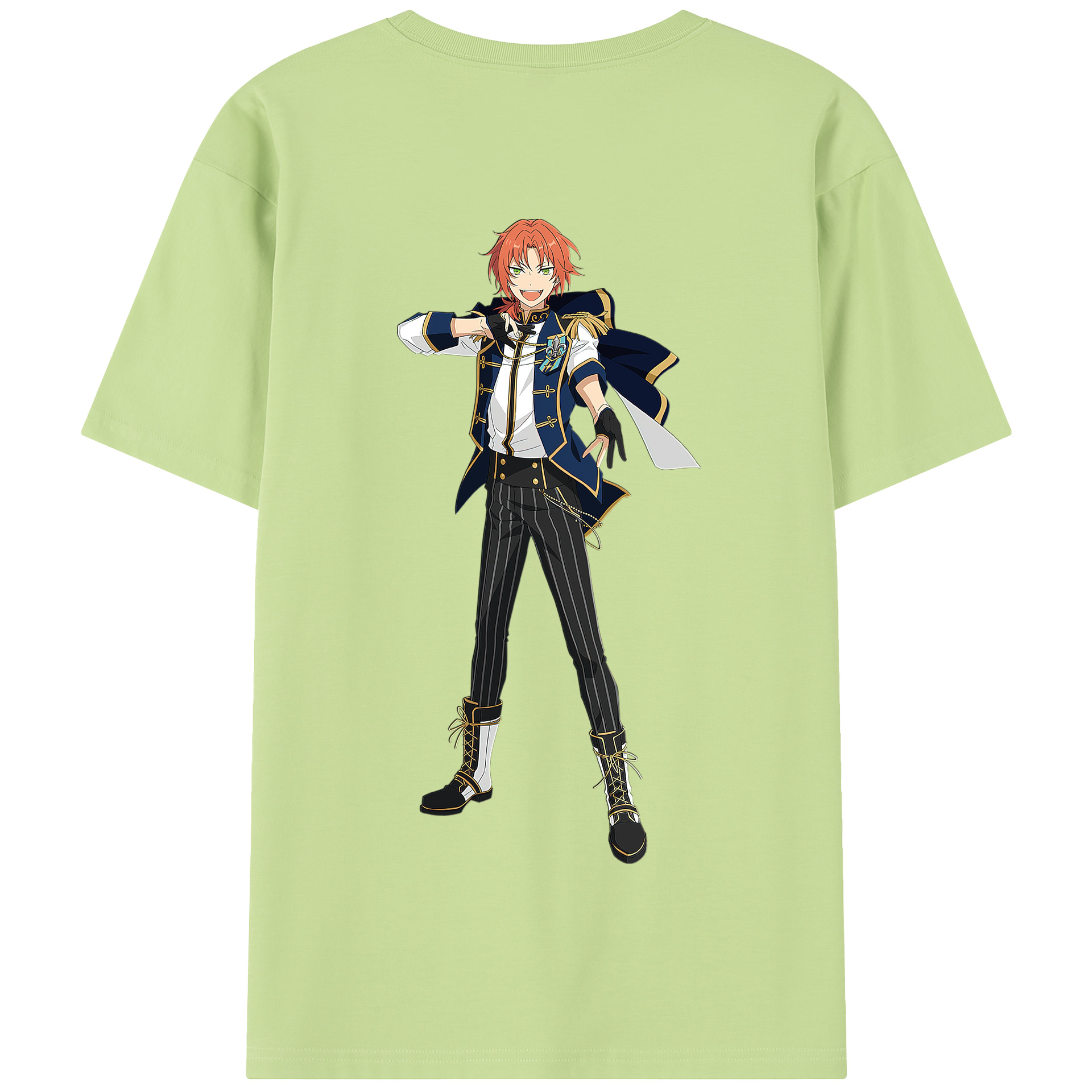 （画像用） あんさんぶるスターズ! Ensemble Stars 綿100％半袖Tシャツ（背面プリント）